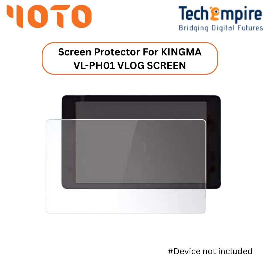 FOTO KINGMA VL-PH01 VLOG SCREEN กระจกนิรภัยป้องกันหน้าจอ KINGMA VL-PH01 VLOG SCREEN ป้องกันหน้าจอ