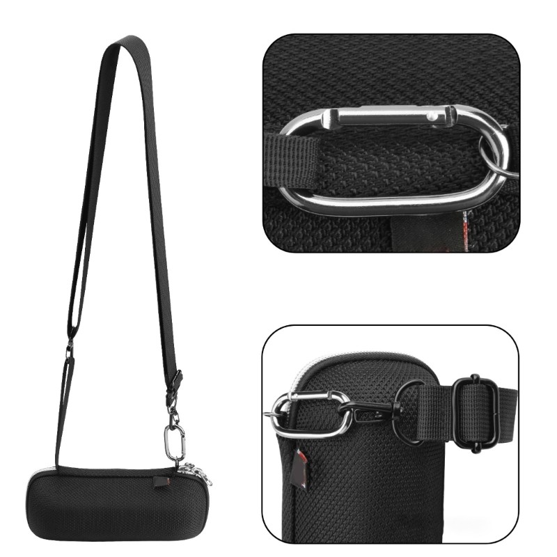 Moon Heavy Duty กันน้ําลําโพงสําหรับ Flip 7 6 5 และหลายรุ่น Featuring โลหะซิปและพกพา Handl