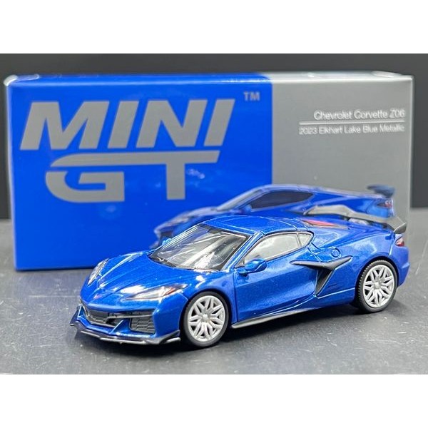 MiniGT
Chevrolet Corvette Z06 2023 Elkhart Lake Blue Metallic