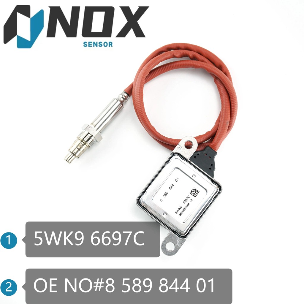NOx Sensor 5WK9 6697C 858984401 BMW รถอะไหล่ Sensor Probe สําหรับ BMW F30 F31 X5 E70 F15 X6 E71 F16 