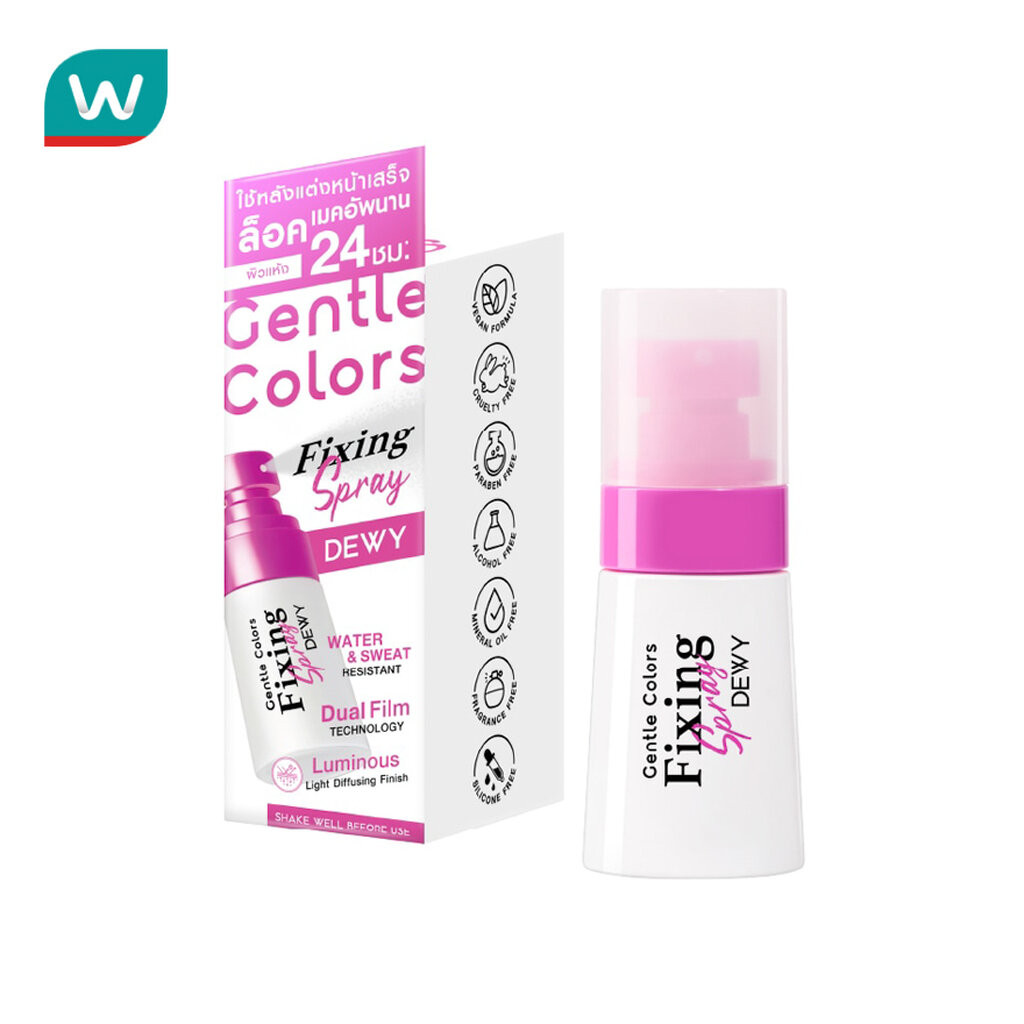 Gentle Colors เจนเทิล คัลเลอร์ ฟิกซิ่ง สเปรย์ ดิวอี้ 30มล.