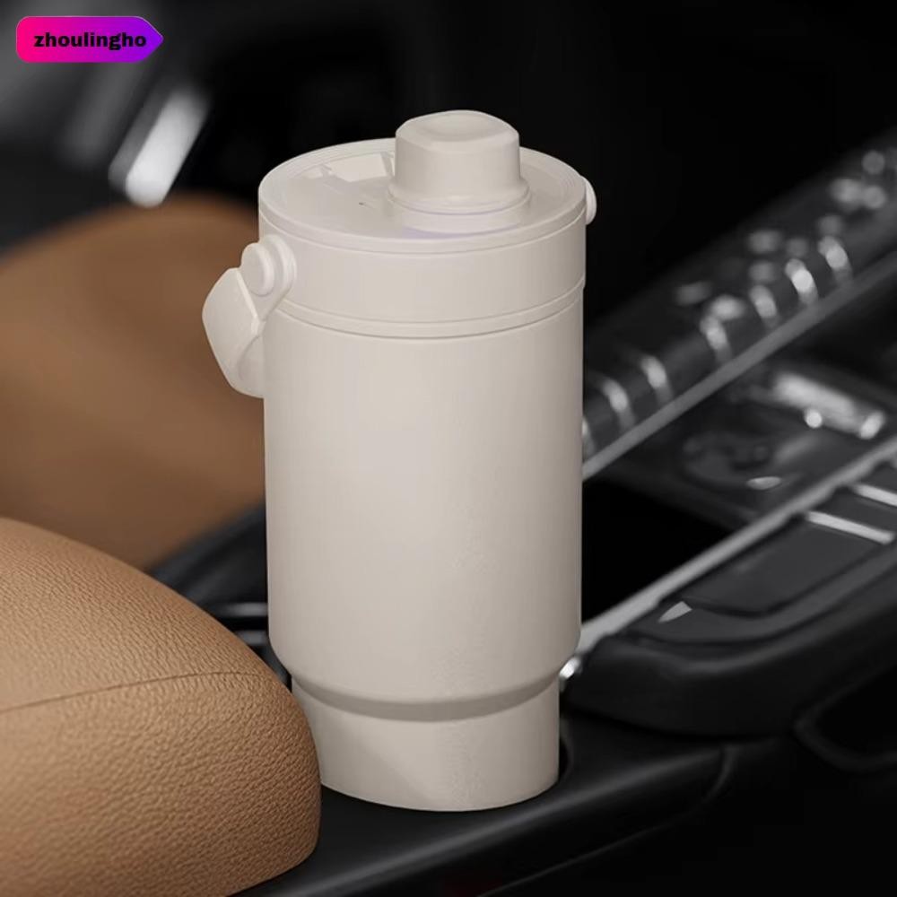 ZHOULINGHO แก้วเดินทาง, เซรามิคด้านในแบบพกพาถ้วยกาแฟเย็น,ฉนวน 24OZ 735ML ถ้วยความจุสูงของขวัญ