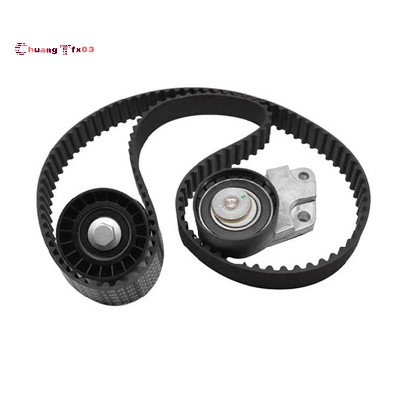 Chuangtfx031 Set Timing Belt Kit Tensioner 93744703 96350550 สําหรับ Optra Lacetti - Aveo 1.6 L DOHC