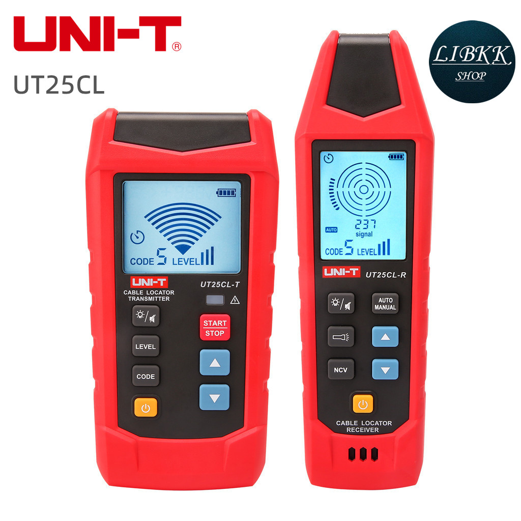 UNI-T UT25CL เครื่องค้นหา ไล่หาสายไฟ อัตโนมัติ Cable Locator UT25CL