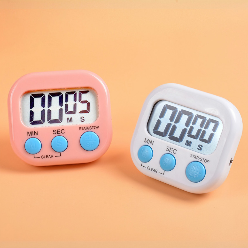 นาฬิกาจับเวลาถอยหลัง นาฬิกาจับเวลาทําอาหาร Handy Stopwatch MU888