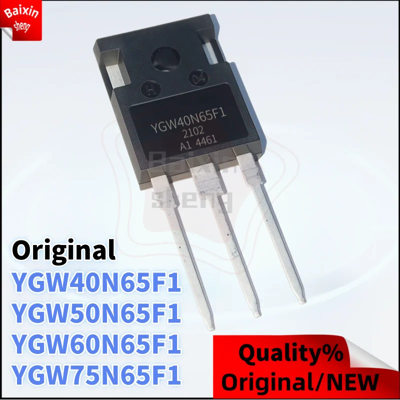 1-5PCS YGW40N65F1 TO-247 40N65F1 YGW50N65F1 50N65F1 YGW60N65F1 YGW75N65F1 IGBT ทรานซิสเตอร์ไฟฟ้าสําห