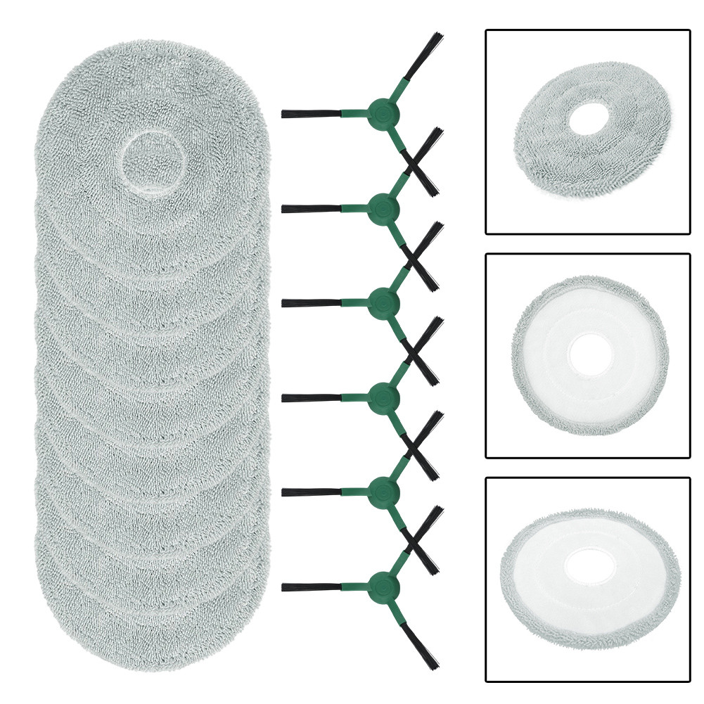 สําหรับ Roomba Plus 405 สําหรับ Combo / 505 สําหรับ Combo เปลี่ยนแปรงด้านข้าง Mop ผ้า