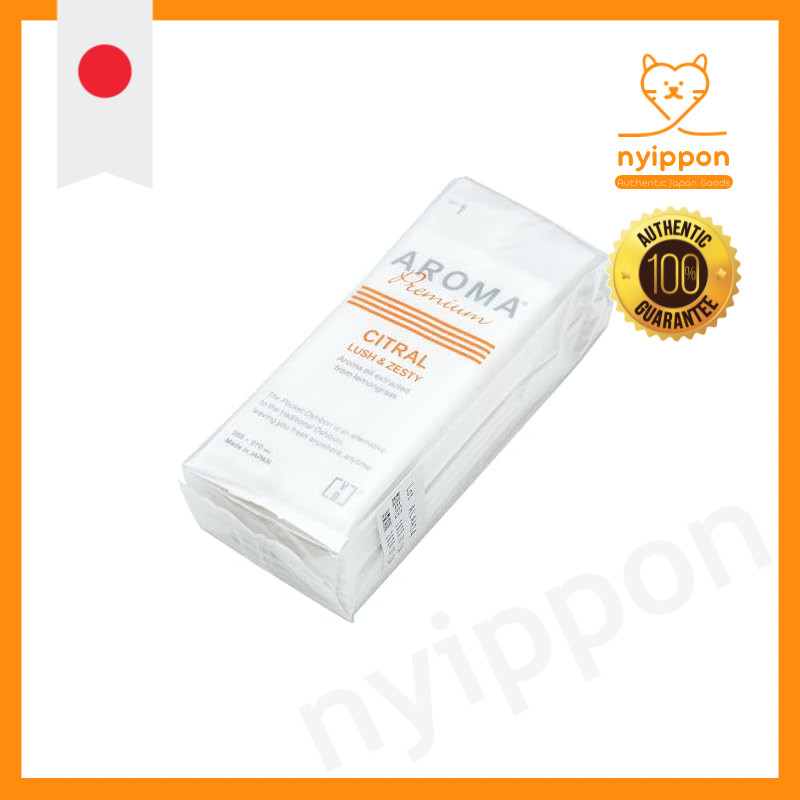 VB-COSME- FSX Disposable Aroma Facial Towels Aroma Premium 8-Pack Citral