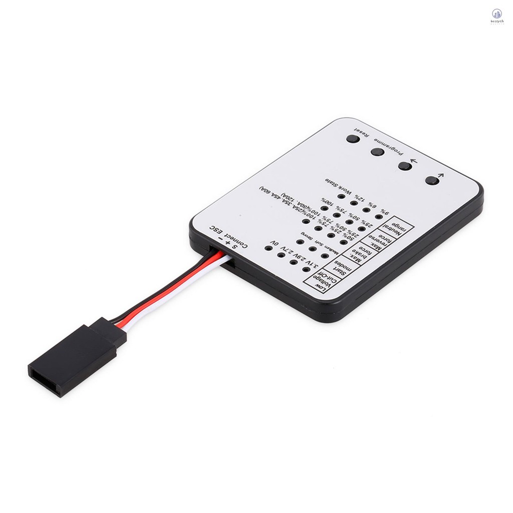 การ์ดการเขียนโปรแกรม ESC สําหรับ SURPASS HOBBY ตัวควบคุมความเร็วอิเล็กทรอนิกส์ ESC แบบไม่มีแปรง