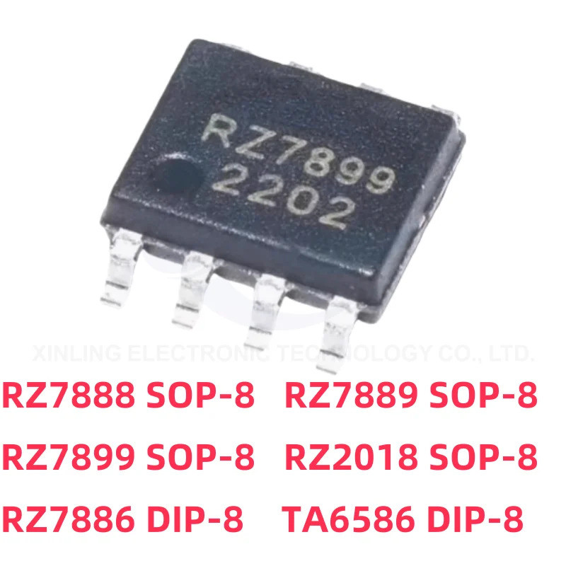 1-5 ชิ้น RZ7888 RZ7889 RZ7899 SOP-8 RZ2018 SOP-8 RZ7886 DIP-8 ไดร์เวอร์ชิป IC Semiconductor สําหรับ 