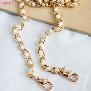 โซ่ไข่มุกรองเท้าขนาด 40-120 ซม., อุปกรณ์เสริมสำหรับกระเป๋าสะ…