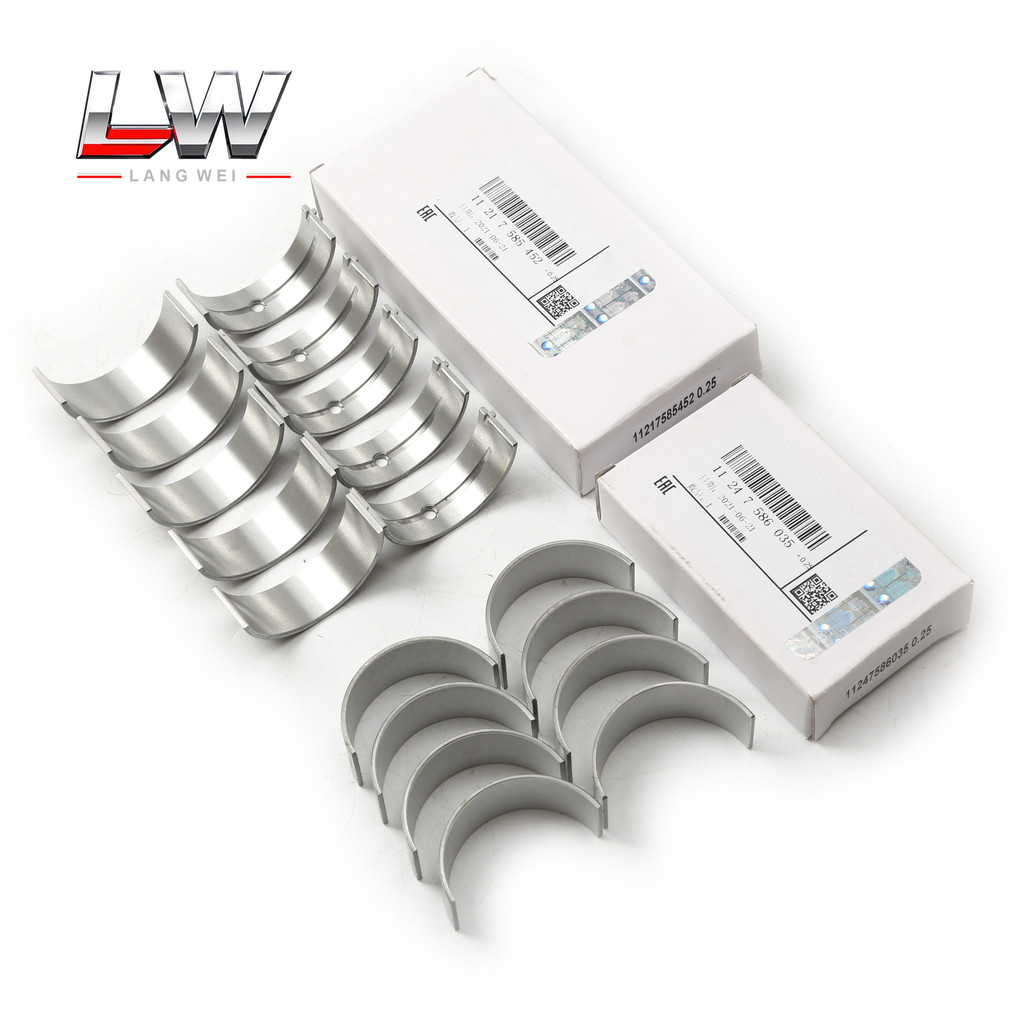 เครื่องยนต์หลัก & Con Rod Bearing Oversize 0.25mm Fit สําหรับ MINI Cooper N13B16A 1.6L