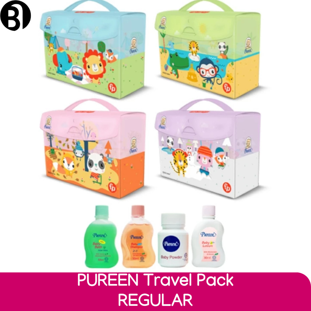 PUREEN Travel Pack Baby Bath Baby Shampoo Regular Mini Bath Shampoo Pureen Toiletteries
