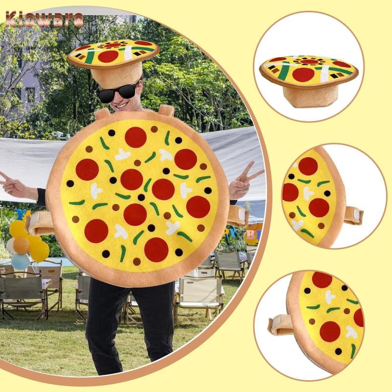 [โคลแวร์] ชุดคอสเพลย์พิซซ่าฮาโลวีน พร้อมหมวก สบายๆ สำหรับงานเฉลิมฉลอง - รูปที่ 5