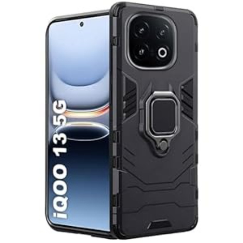 เคส VIVO IQOO 13 RUGGED ARMOR ROBOT STANDING IRING