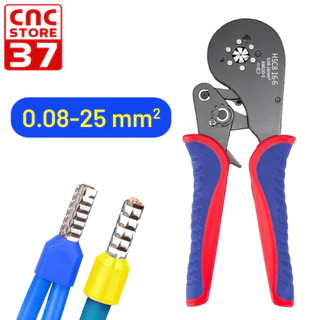 คีมย้ำข้อต่อสายแบบหุ้ม Cord-End รุ่น HSC8 16-6 ขนาดสายไฟ 0.08-25 mm² (30-5 AWG) สินค้าคุณภาพดี สินค้าพร้อมส่งจากไทย