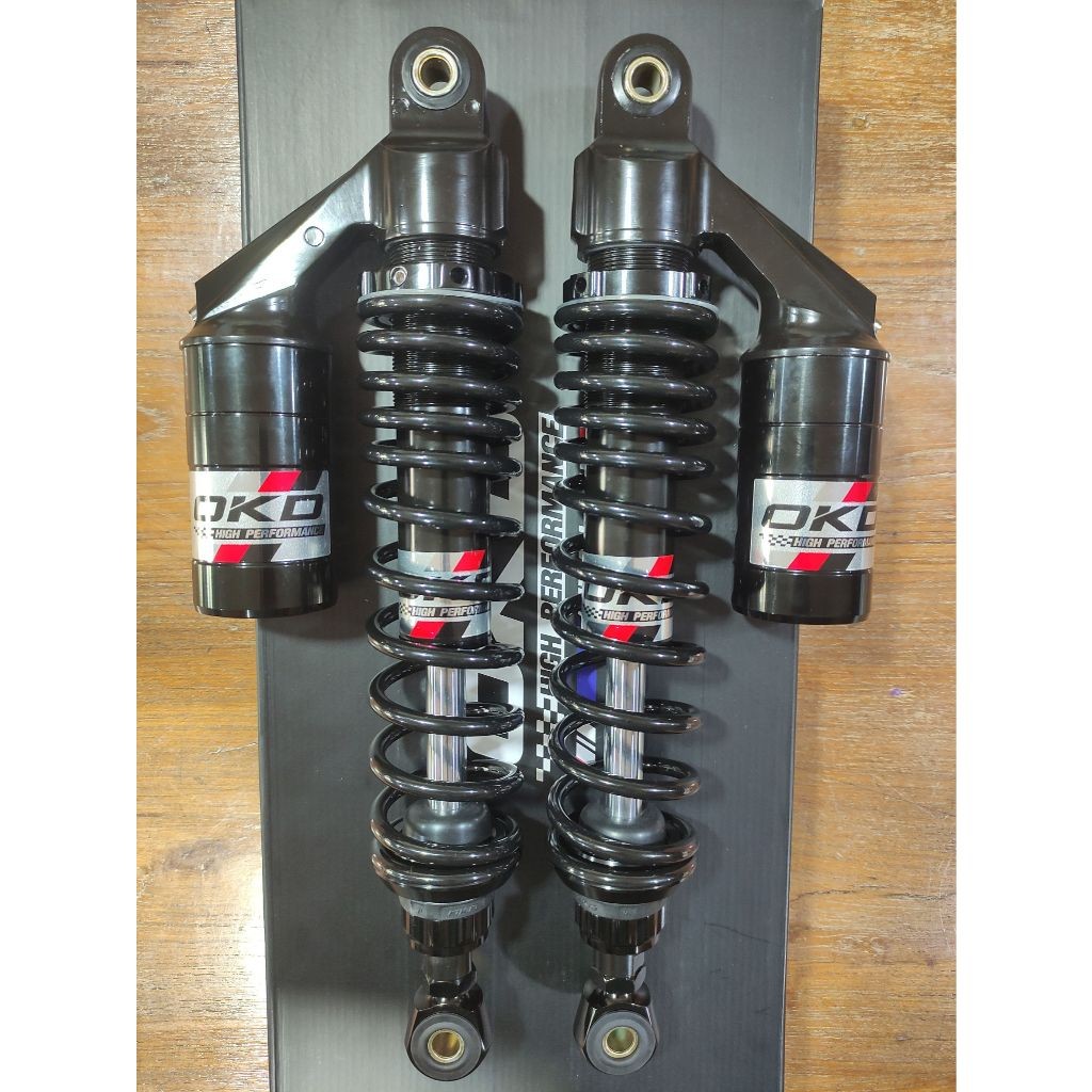 โช๊คหน้าLambretta X300 สีดำล้วน