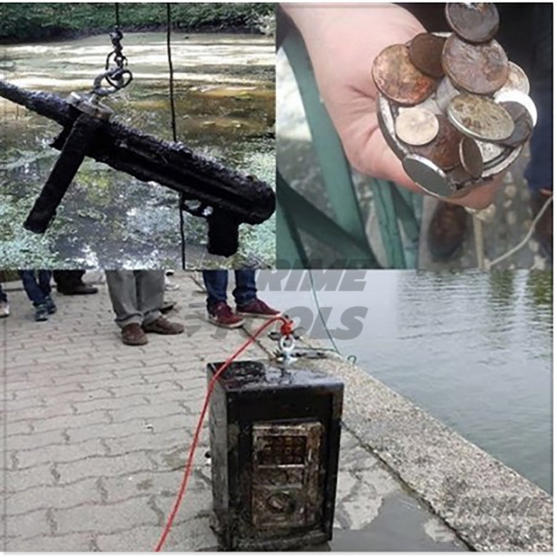 Neodymium Recovery แม่เหล็กเก็บของแรงดูดสูง แม่เหล็กตกปลาแรงสูง กลาง และเล็ก - รูปที่ 5