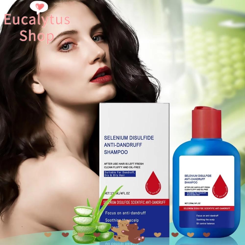 EUCALYTUSS Nipori Shampoo, Refreshing Oil Control Selenium Sulfide Shampoo, แชมพูทําความสะอาดป้องกัน