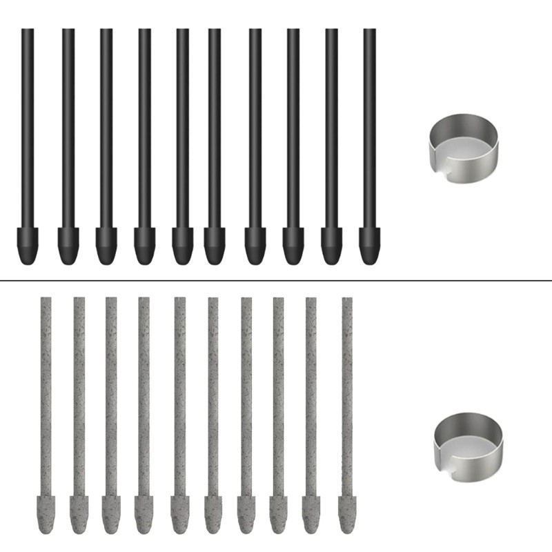 Moon 10 ชิ้นปากกาวาดภาพ Nibs Responsive Unit เปลี่ยน PW517 PW110 เคล็ดลับสําหรับ KD200 กราฟิกการ์ด