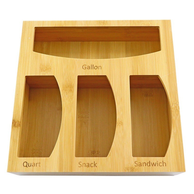 ที่เก็บถุง Ziplock, ที่เก็บถุง Ziplock สําหรับลิ้นชักในครัว แซนวิช Glad Gallon Quart