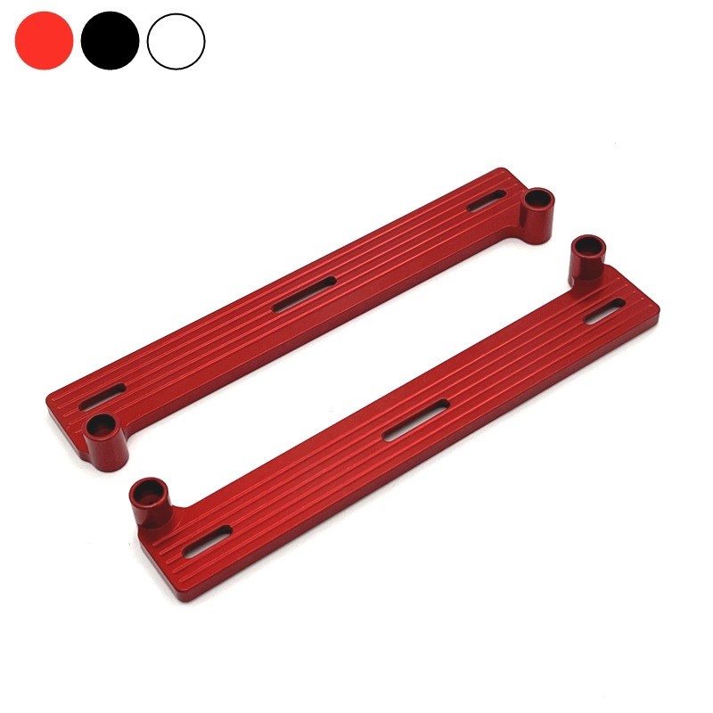 WPL C64 C64-1 โลหะ RC Rock Sliders ด้านข้างเหยียบตกแต่ง 1/16 RC รถอะไหล่อัพเกรดอุปกรณ์เสริม