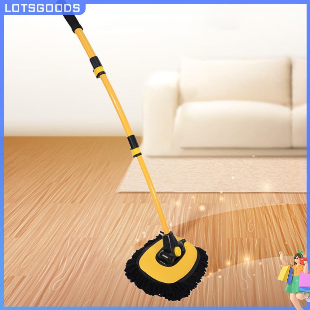 [จัดส่งในพื้นที่] แปรงทําความสะอาดรถยนต์ Telescoping Auto Detailing Mop Long Handle Car Care Cleaner