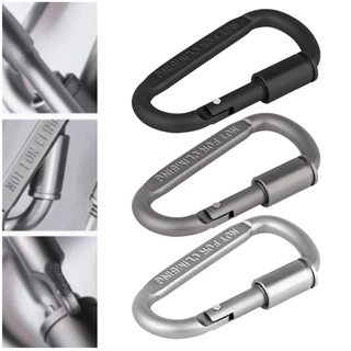 KOVEX คาราบิเนอร์อลูมิเนียม คาราบิเนอร์ Carabiner D พวงกุญแจ เกี่ยว ห่วงคล้อง ตะขอเกี่ยวพวงกุญแจคาราบิเนอร์