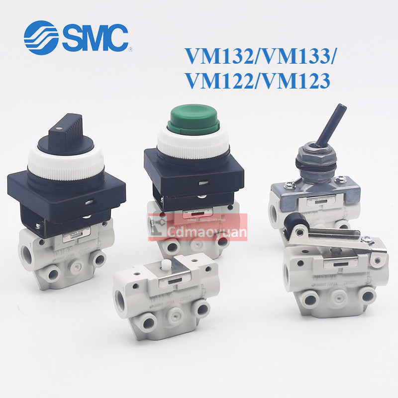 SMC นิวเมติกวาล์ว VM132/VM133/VM122/VM123-M5-00A-05A-06SA-07A-07SA-08A-33A-30RA-30YA