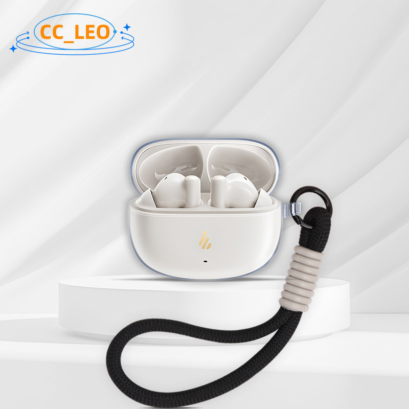 Case for EDIFIER X5 Pro (2025) Clear TPU Soft Case Cute Lanyard Charm Suitable for EDIFIER X5 Pro (2