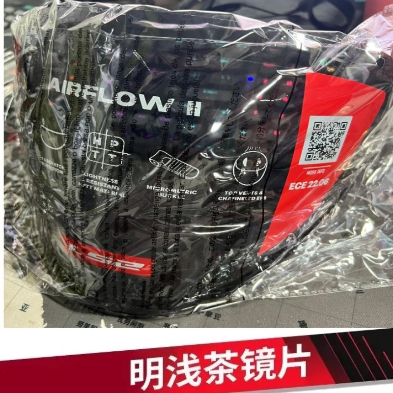 2025NEW LS2 OF616 Airflow II รถจักรยานยนต์ครึ่งหมวกกันน็อค of616 เลนส์สีดําเลนส์สี Visors หมวกกันน็อ