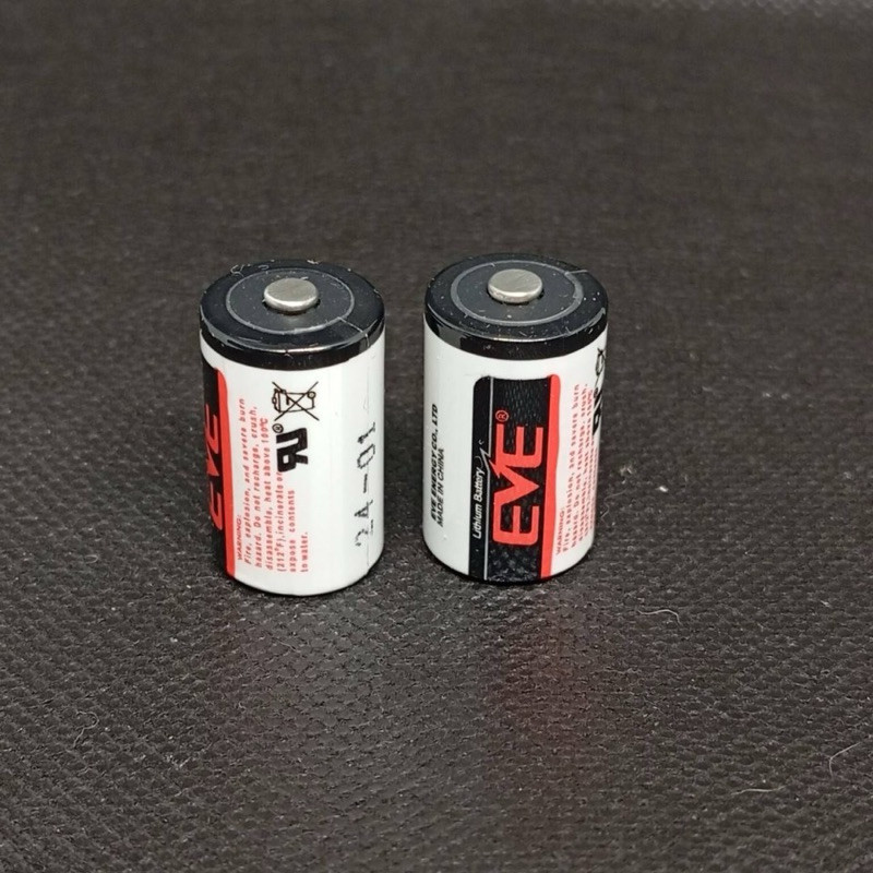 ER14250 1/2AA ยี่ห้อ EVE 3.6V 1200mAh (แท้) แบตเตอรี่ ลิเธียม อุตสาหกรรม PLC Lithium Battery พร้อมส่ง
