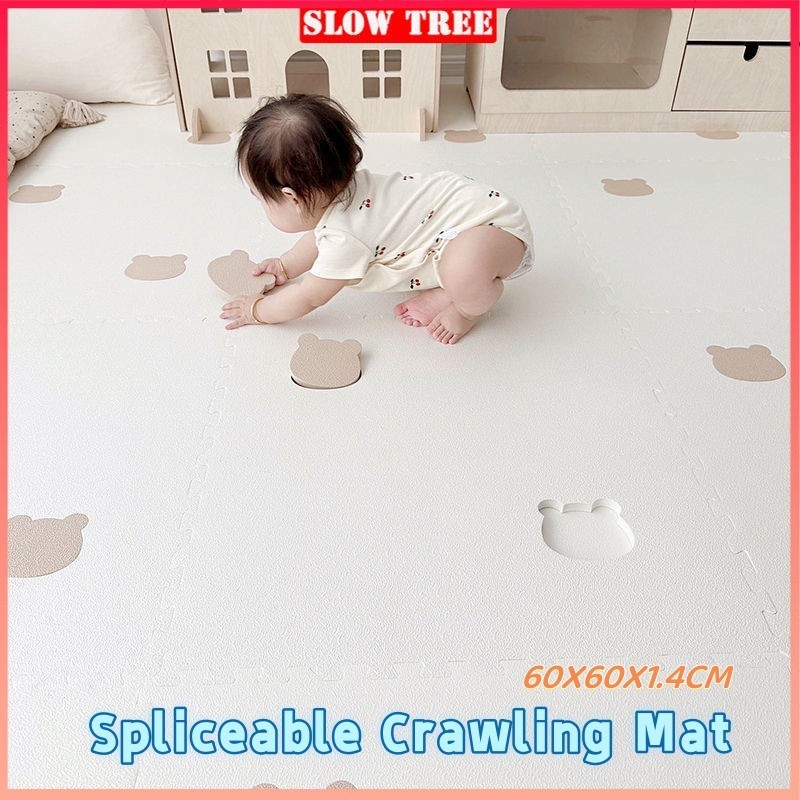 เสื่อเด็กเล่น Splicing Foam Playmat/เด็กฟองน้ําแผ่นปูพื้น/ปริศนาเสื่อทาทามิ/เด็กคลานเสื่อ1.4 ซม.