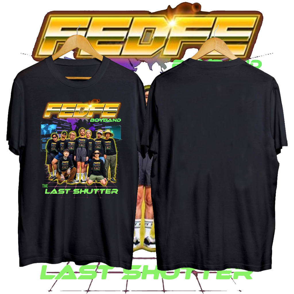 👕👕 เสื้อยืดพิมพ์ลาย FEDFE x TRULY ราคาถูก S-5XL