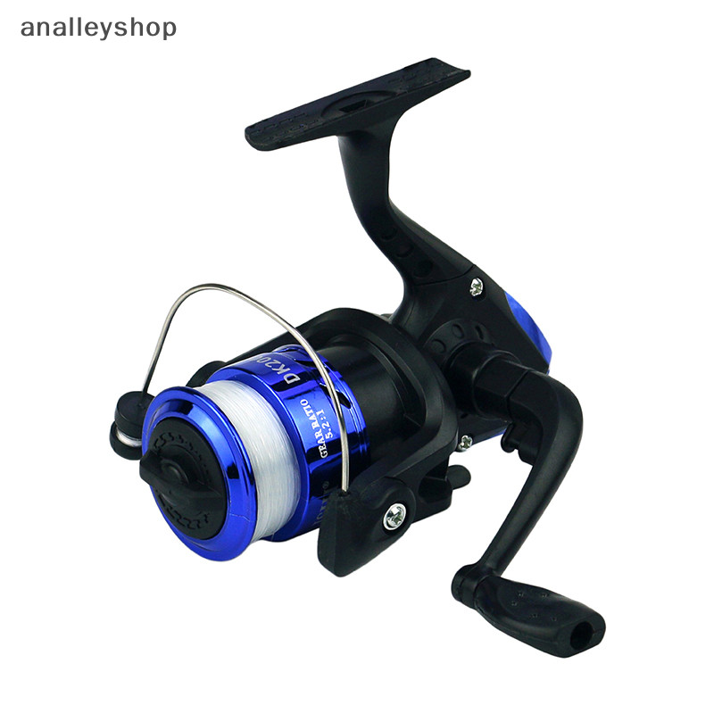 [Analleyshop] รอกตกปลาแบบพับได้พร้อมสายเบ็ด 100 ม. 5.1:1 อัตราทดเกียร์แบบพกพารอกตกปลาเบา [th]