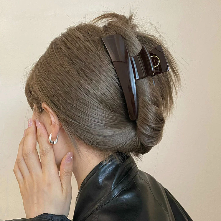 สาวหวาน 12 ซม. ไม่สม่ําเสมอ Big Grips กิ๊บติดผม Hairpin อุปกรณ์เสริม Headwear