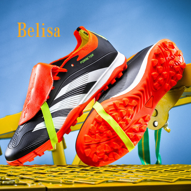 2024 EUR-Cup รองเท้าฟุตบอลที่ได้รับการอัพเกรด TF soccer Boots รองเท้าฟุตบอลเดียวกันผู้ใหญ่เด็กสตั๊ดรองเท้ากีฬาการฝึกอบรมกลางแจ้งขนาด 35 ~ 45