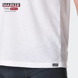 [แพ็ค 3ตัว] MARKER® เสื้อกล้ามผู้ชายสีขาว / 098