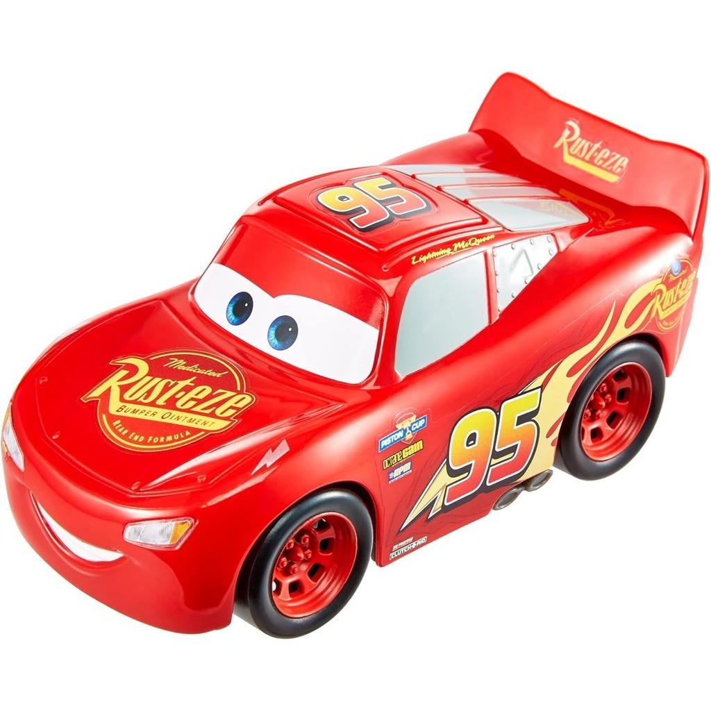 Disney Pixar Cars Lightning McQueen พร้อมรถแข่งวีล