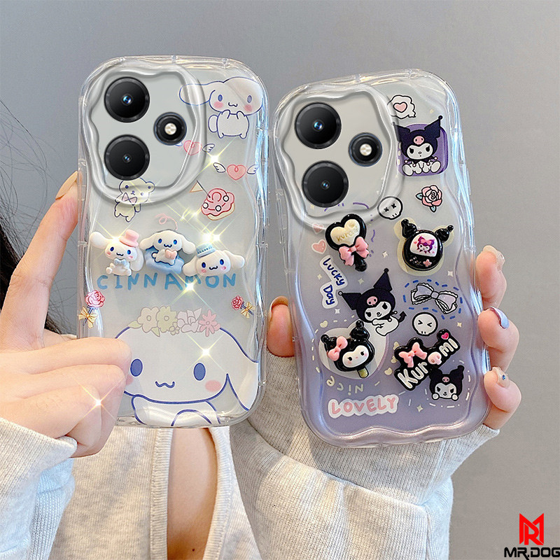 เคส Redmi 13 13X ตุ๊กตาสามมิติ สีใส การ์ตูน กรณีป้องกันโทรศัพท์มือถือ TY5 ราคา ถูกที่สุด ดีลบีเคเค รูปภาพหลัก
