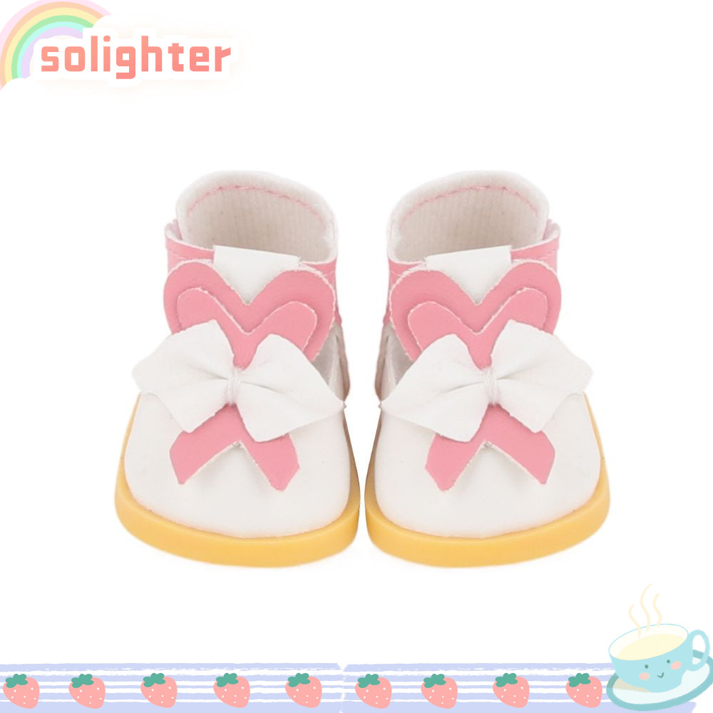 รองเท้าตุ๊กตา SOLIGHTER Labubu 5CM|รองเท้าผ้า, แฟชั่น EXO KPOP ตุ๊กตา JP ตุ๊กตา DIY รองเท้าสําหรับ Grommit