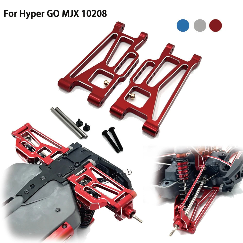 สวิงอาร์มด้านหลังสําหรับ Hyper GO MJX 1/10 10208 V1 OP อุปกรณ์เสริมโลหะอะไหล่อัพเกรดชุด Rc รุ่น Craw