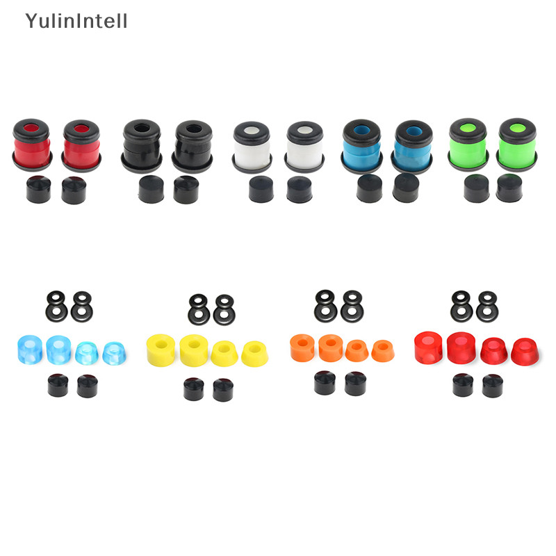 Ylth 1 ชุดสเก็ตบอร์ดรถบรรทุก Rebuild Kit Bushing เครื่องซักผ้า Pivot ถ้วยโช้คอัพ 5In QDD