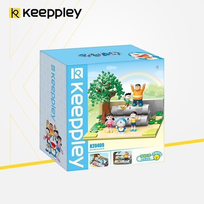 Keeppley Doraemon Cement Tube Openland Model ประกอบของเล่น