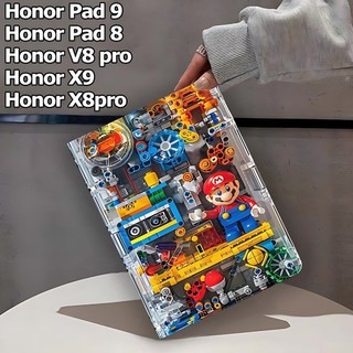 เคส Honor เคสป้องกัน หมุนได้ 360° สําหรับ ออเนอร์ แพด 9 ออเนอร์ แพด X9/Honor Pad 8 / V8pro Honor X8pro พร้อมช่องใส่ปากกา
