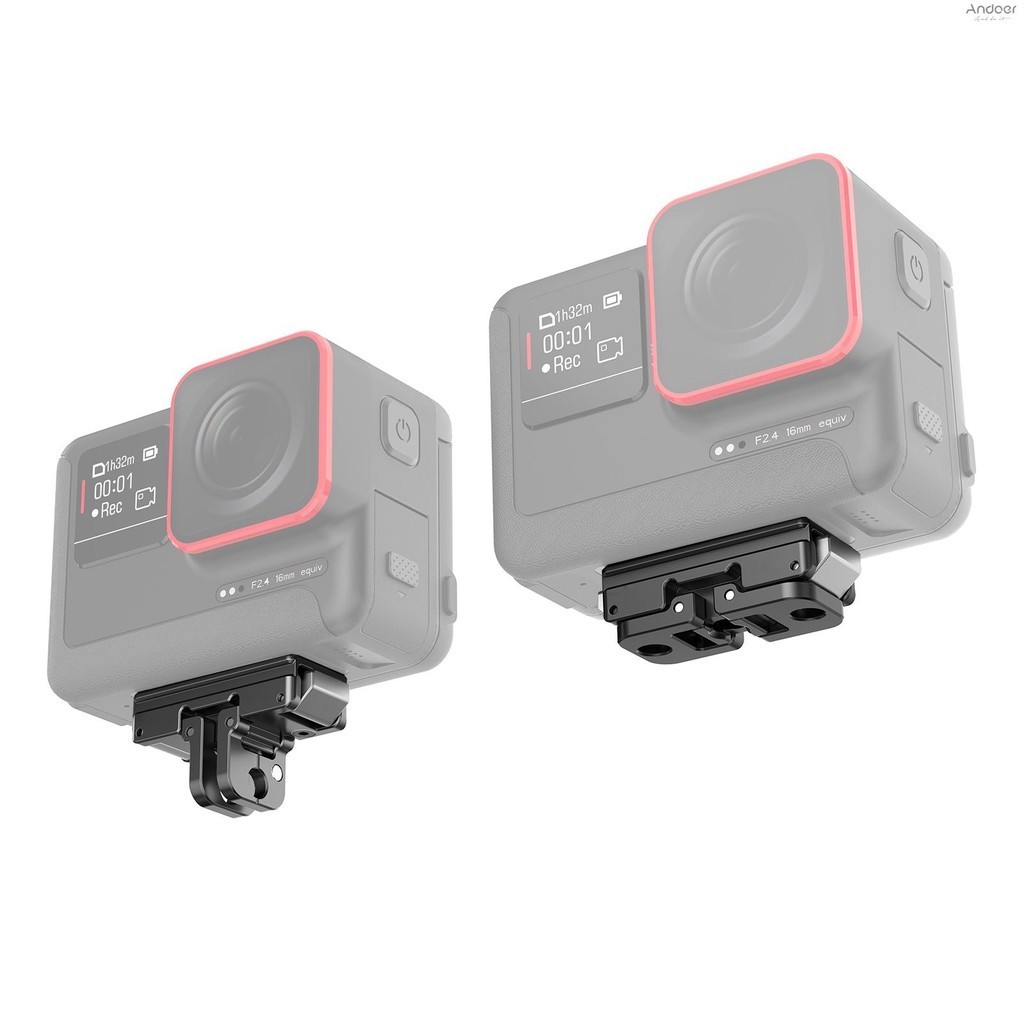 Magnetic Quick Release Mount สําหรับกล้องกีฬาอะแดปเตอร์แม่เหล็ก Mount อลูมิเนียมสําหรับ Insta360 Ace/ Ace Pro