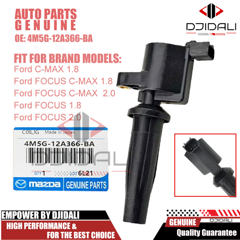 4m5g-12a366-ba คอยล์จุดระเบิดสําหรับฟอร์ดโฟกัส 1.8/2.0 C-MAX1.8 2007-2010 4M5Z12029B 4M5Z12029BA