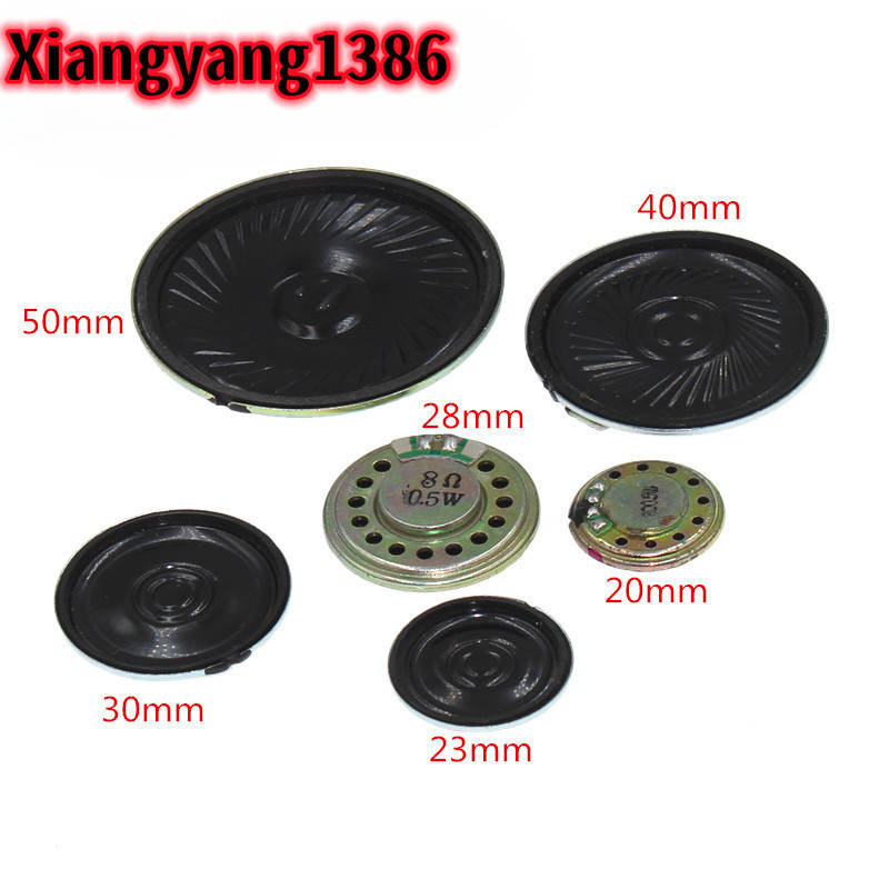 ลําโพง Buzzer Horn 8 โอห์ม 0.5W ขนาด 20/23/28/30/40/50 มม. 8r ลําโพงขนาดเล็ก