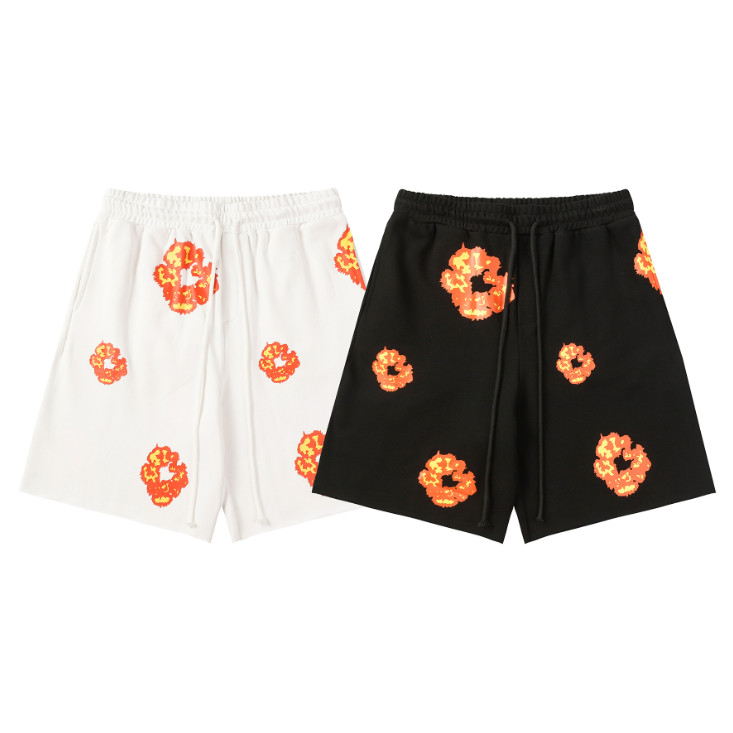 กางเกงขาสั้น DENIM TEARS แบบลำลอง ผลิตจากผ้าฝ้ายแท้คุณภาพสูง