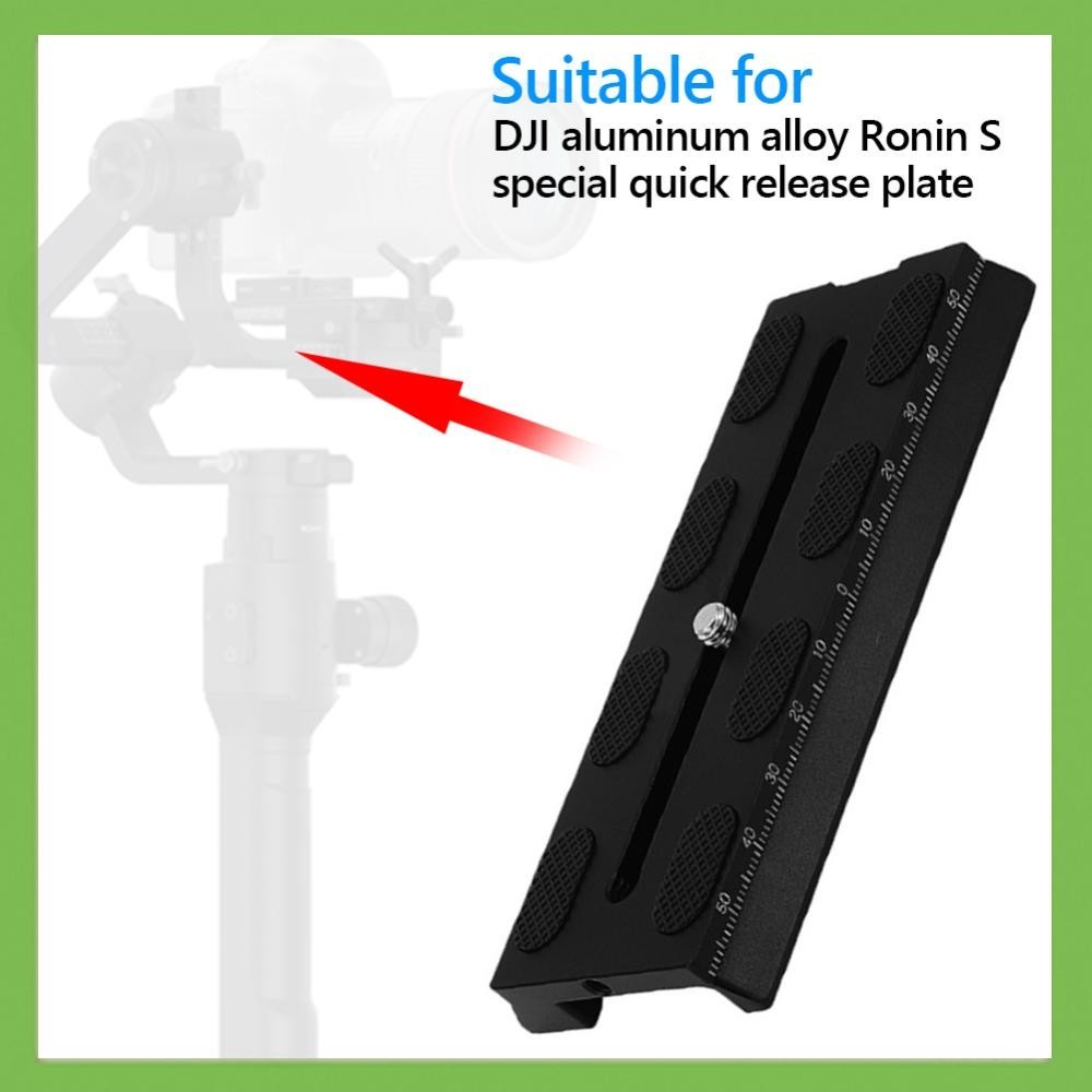 [aigoni.th] แผ่นยึดกล้อง Quick Release Plate สําหรับ DJI Ronin S SC Stabilizer
